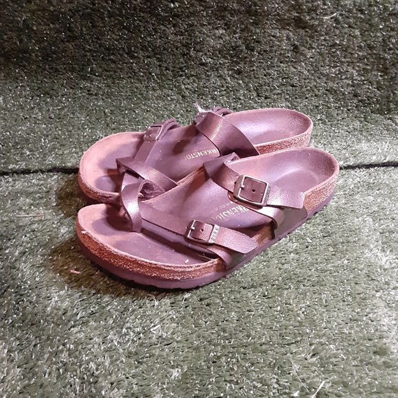 Birkenstock Shoes - Birkenstock Mayari size 38 golden brown